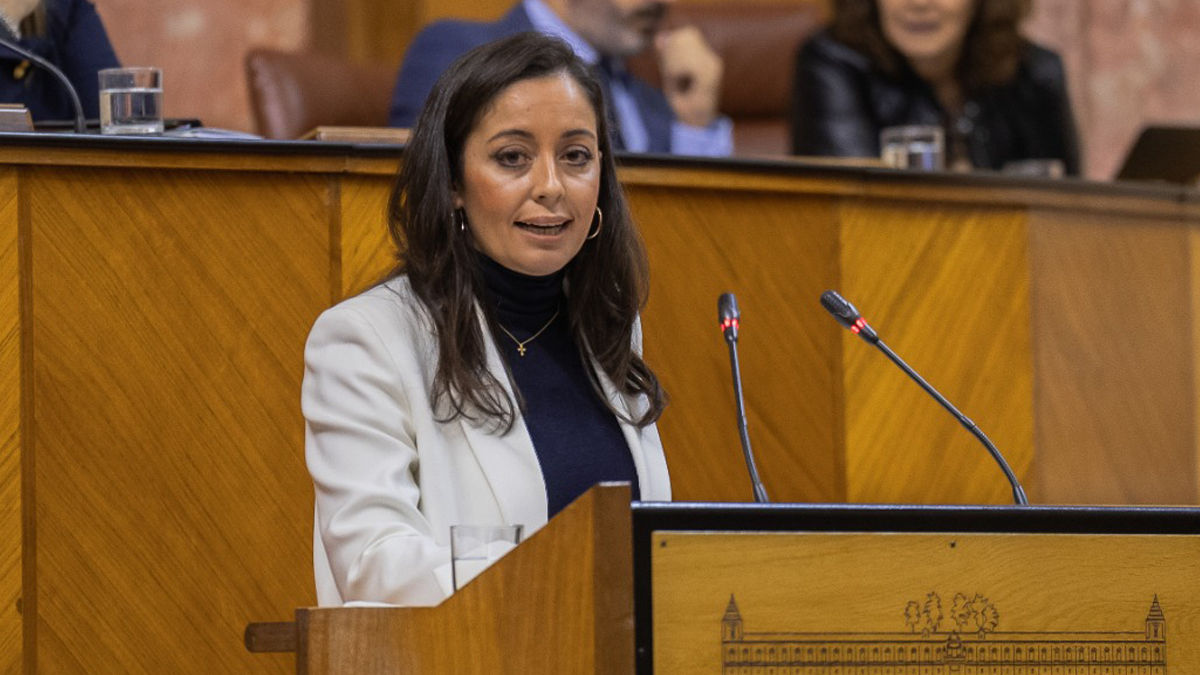 Mercedes Rodríguez, diputada del Grupo Parlamentario VOX en el Parlamento de Andalucía por Almería