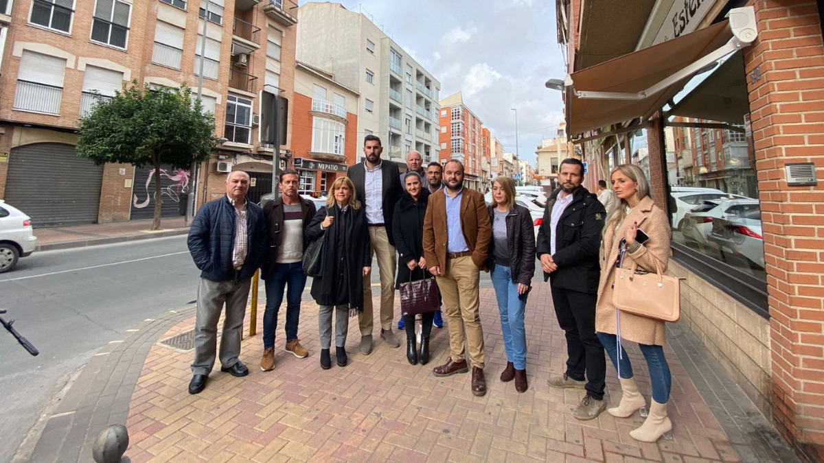 Equipo VOX en Espinardo