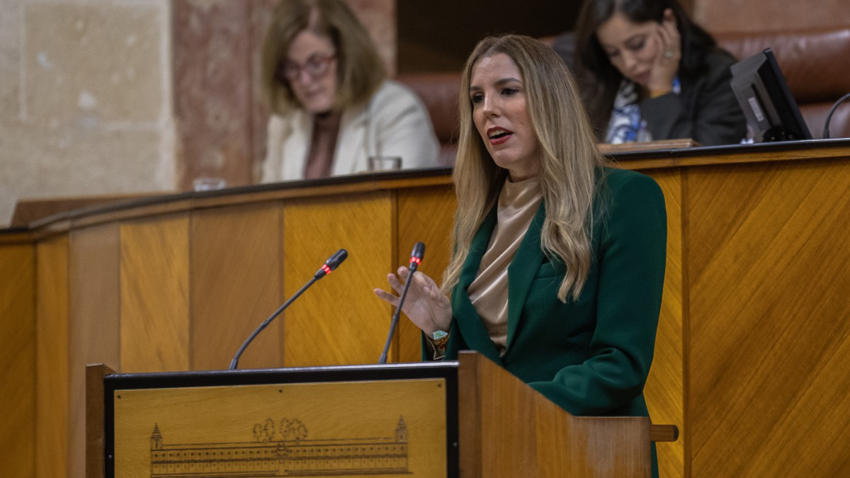 Purificación Fernández, diputada del Grupo Parlamentario VOX en el Parlamento de Andalucía por Málaga