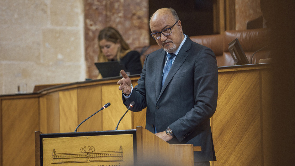 Ricardo López Olea, portavoz adjunto del Grupo Parlamento VOX en el Parlamento de Andalucía