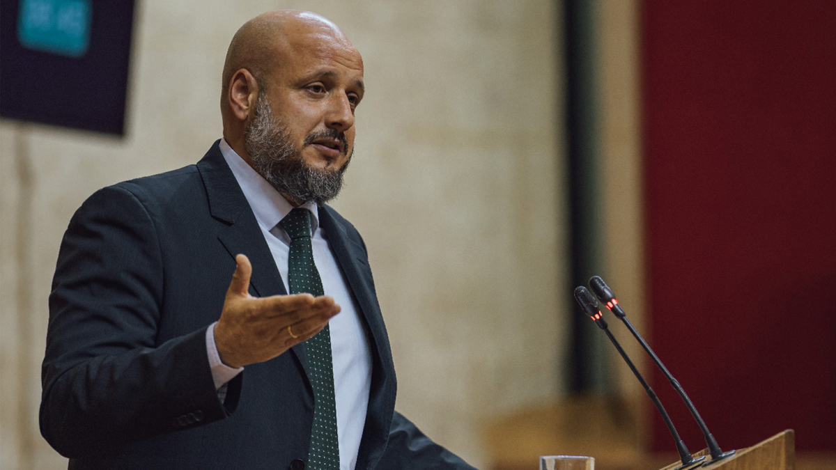 Rodrigo Alonso, portavoz adjunto del Grupo Parlamento VOX en el Parlamento de Andalucía