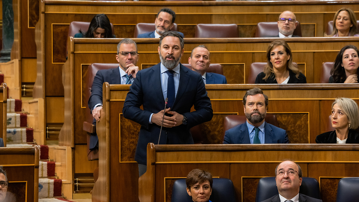 Santiago Abascal, presidente de VOX