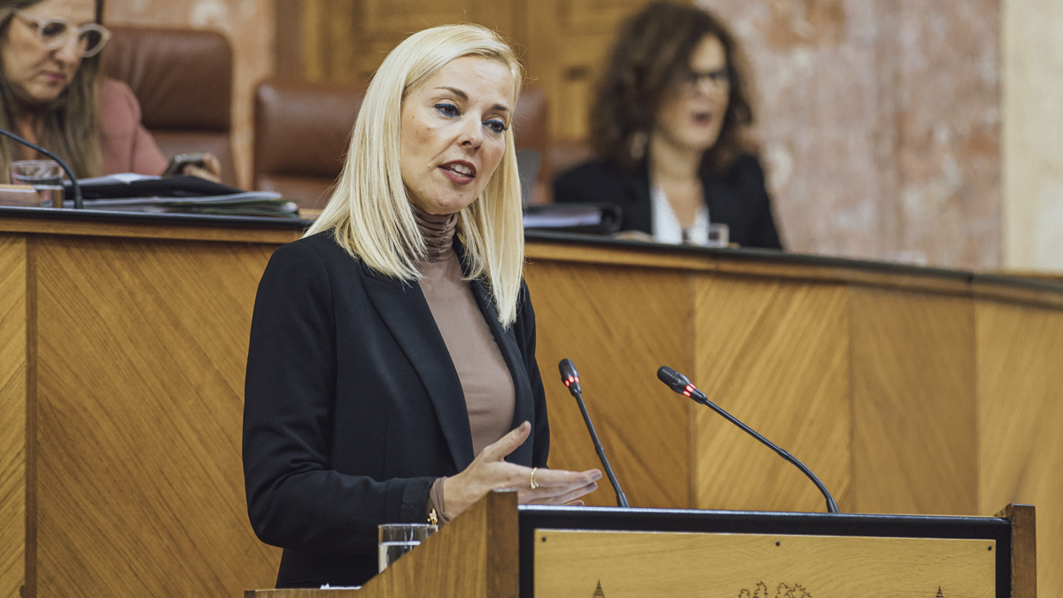 Blanca Armario, diputada del Grupo Parlamentario VOX en el Parlamento de Andalucía por Cádiz