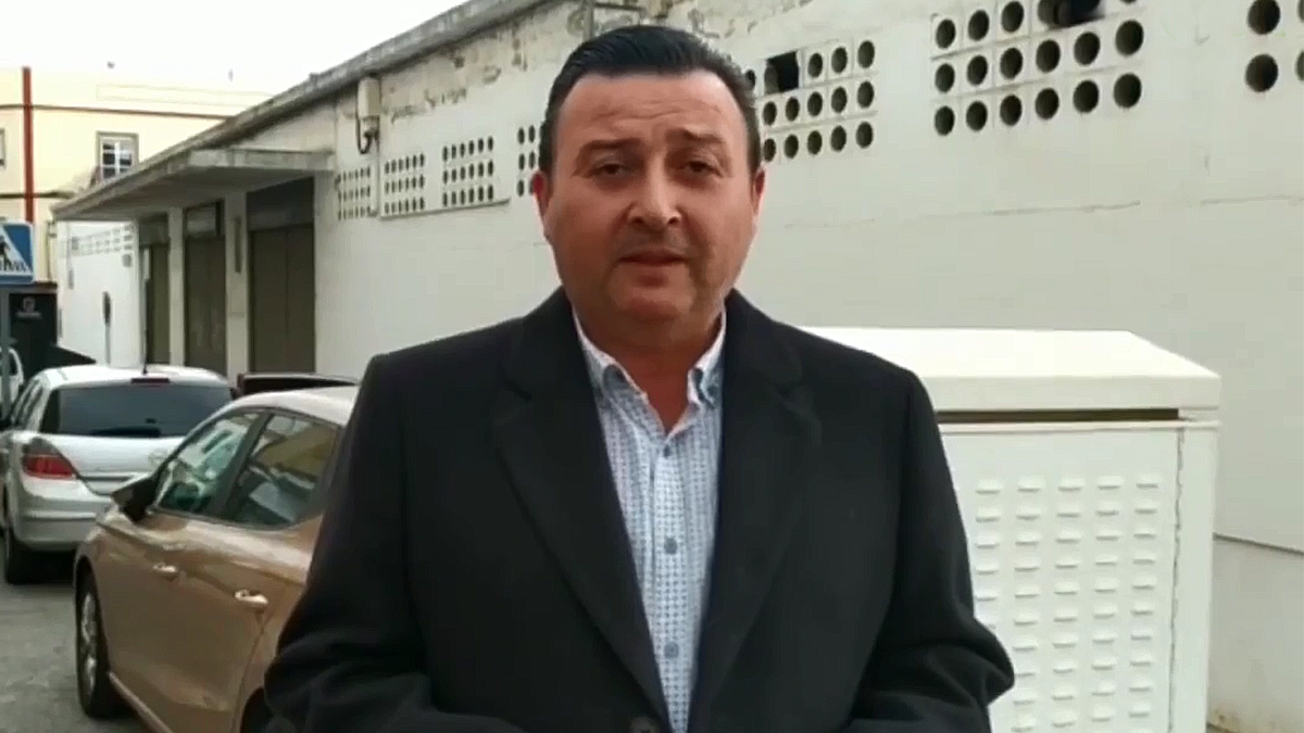 Juan Carlos Sánchez, portavoz adjunto del Grupo Municipal VOX en el Ayuntamiento de Alcalá de Guadaíra (Sevilla)