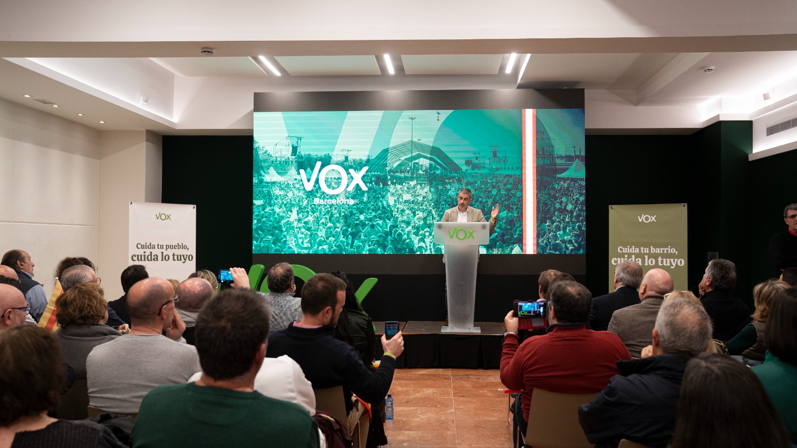 VOX se presenta en Barcelona como el voto útil de la esperanza, el ...