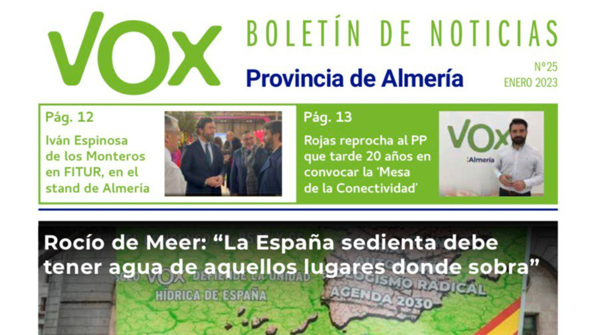 Boletín VOX Almería enero
