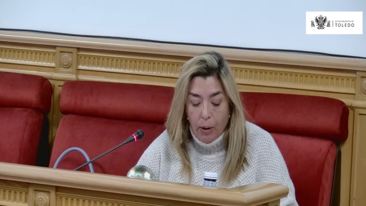 La concejal de VOX, María de los Ángeles Ramos.