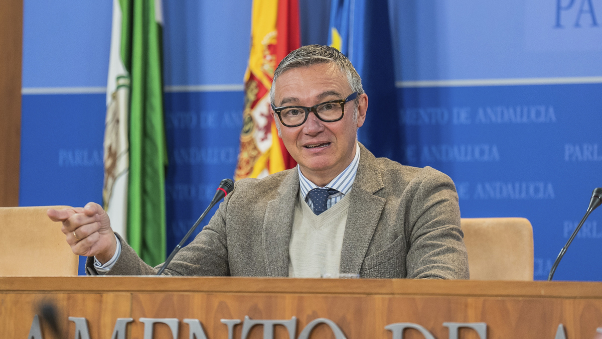 Manuel Gavira, portavoz del Grupo Parlamentario VOX en el Parlamento de Andalucía