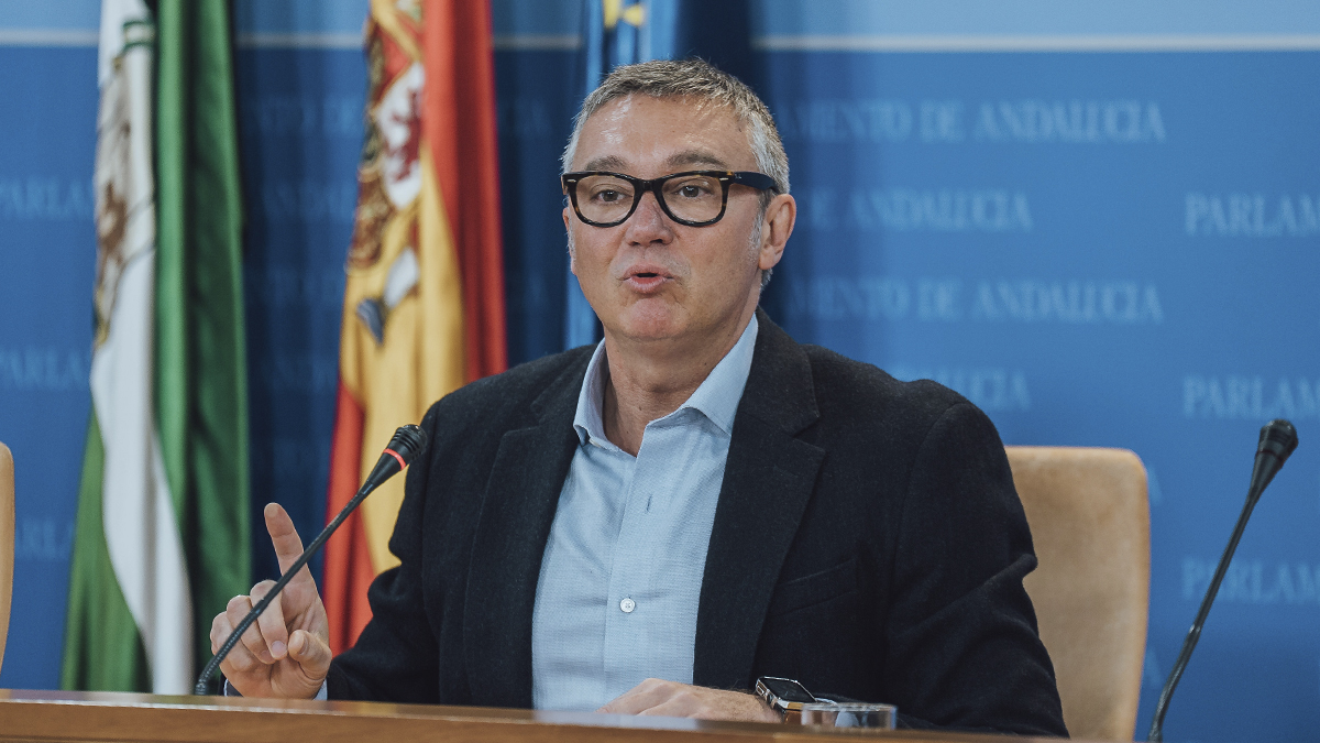 Manuel Gavira, portavoz del Grupo Parlamentario VOX en el Parlamento de Andalucía