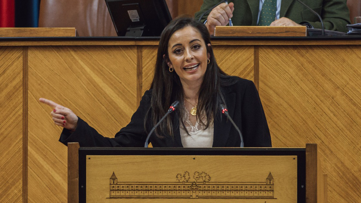 Mercedes Rodríguez Tamayo, diputada del Grupo Parlamentario VOX en el Parlamento de Andalucía por Almería