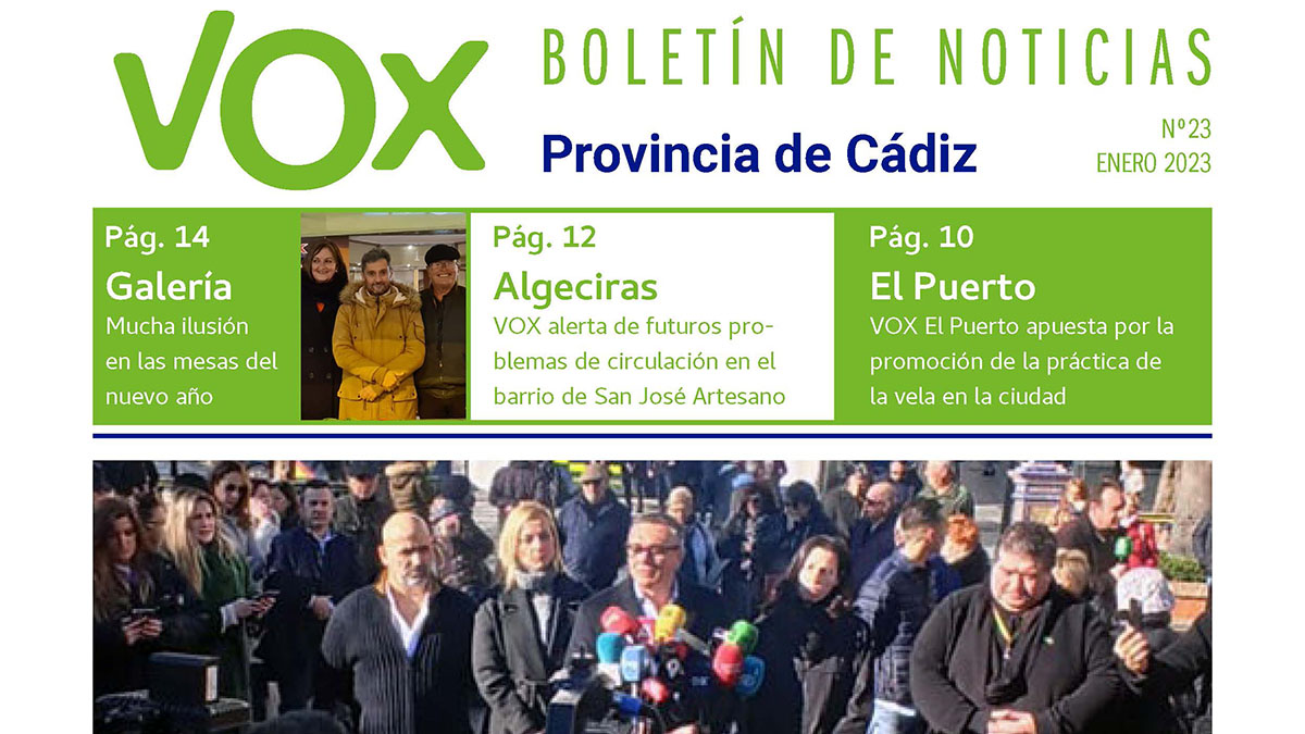 boletín enero Cádiz