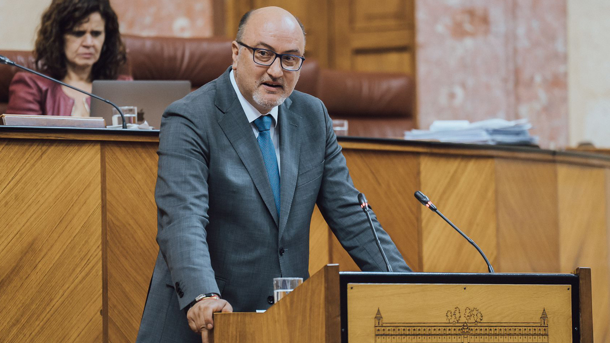 Ricardo López Olea, diputado del Grupo Parlamentario VOX en el Parlamento de Andalucía por Granda
