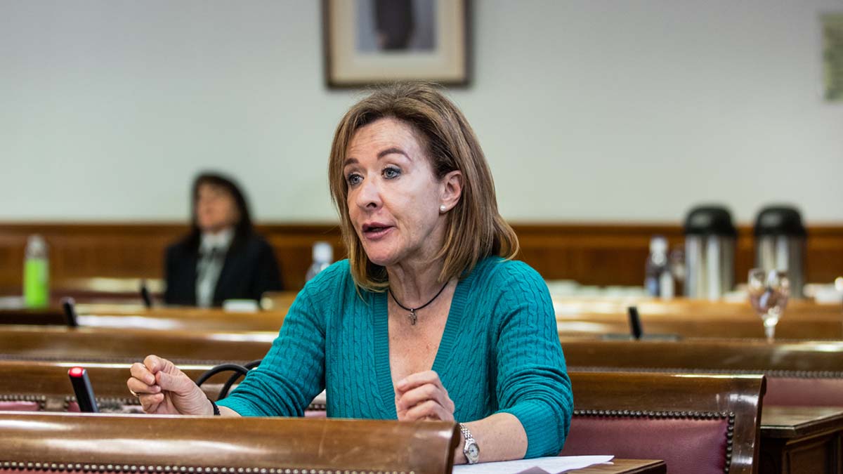 Yolanda Merelo, en Comisión en el Senado