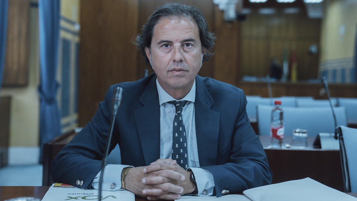 Benito Morillo, diputado del Grupo Parlamentario VOX en el Parlamento de Andalucía por Jaén