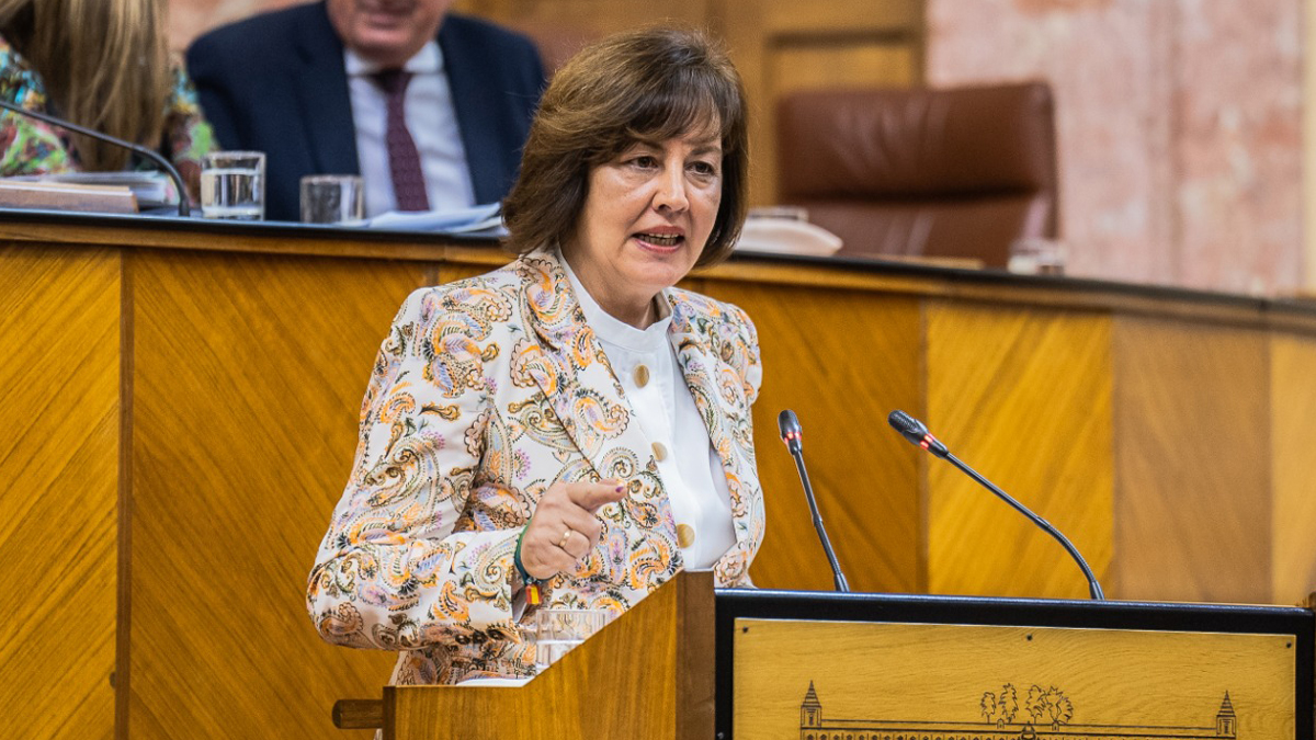 Çristina Jiménez, diputada del Grupo Parlamentario VOX en el Parlamento de Andalucía por Granada