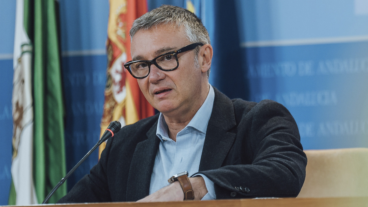 Manuel Gavira, portavoz del Grupo Parlamentario VOX en el Parlamento de Andalucía