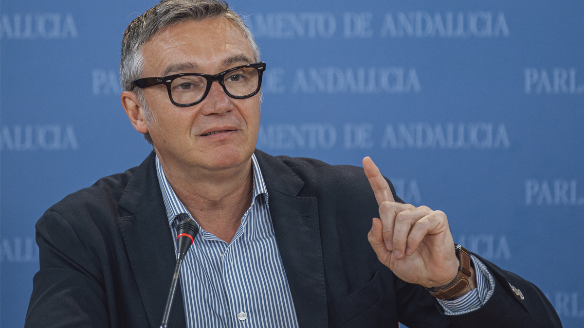 Manuel Gavira, portavoz del Grupo Parlamentario VOX en el Parlamento de Andalucía
