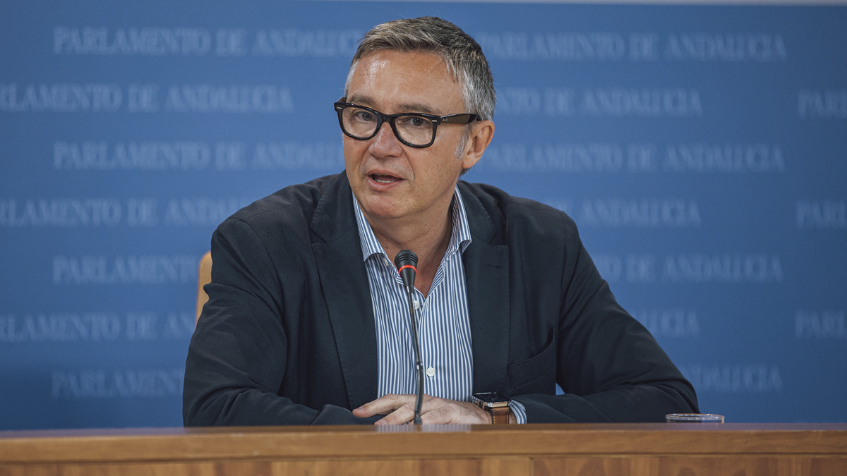Manuel Gavira, portavoz del Grupo Parlamentario VOX en el Parlamento de Andalucía