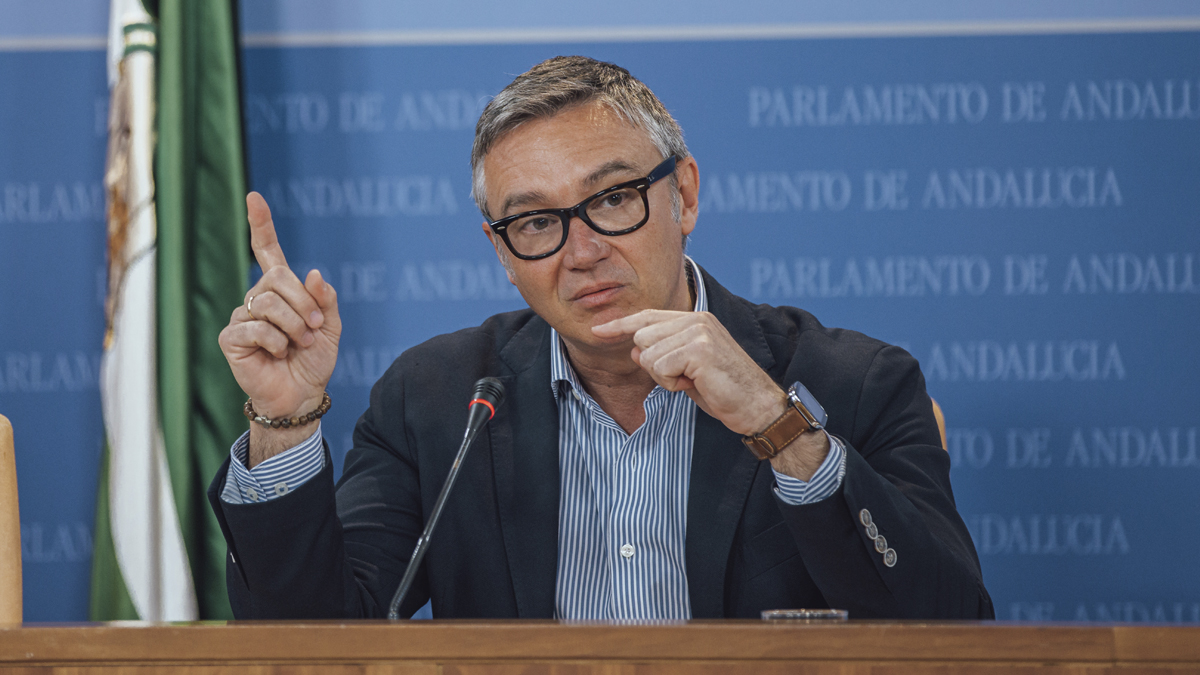 Manuel Gavira, portavoz del Grupo Parlamentario VOX en el Parlamento de Andalucía