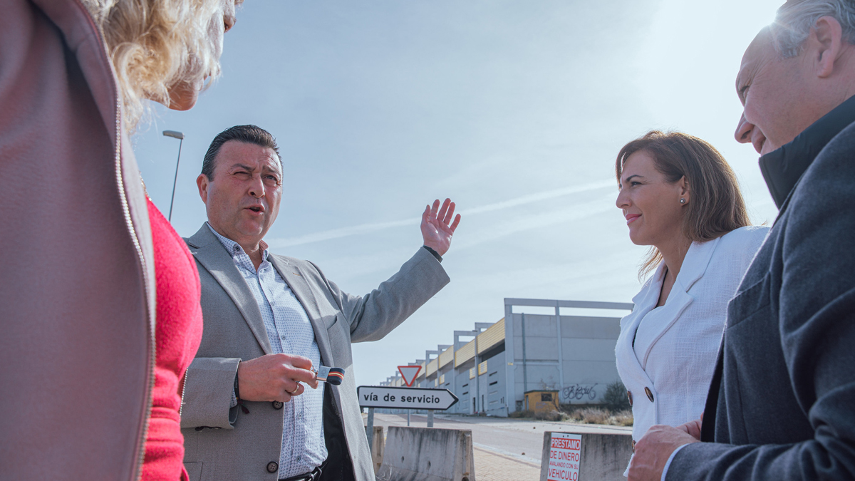 Patricia Rueda denuncia situación industria Alcalá de Guadaíra (Sevilla)