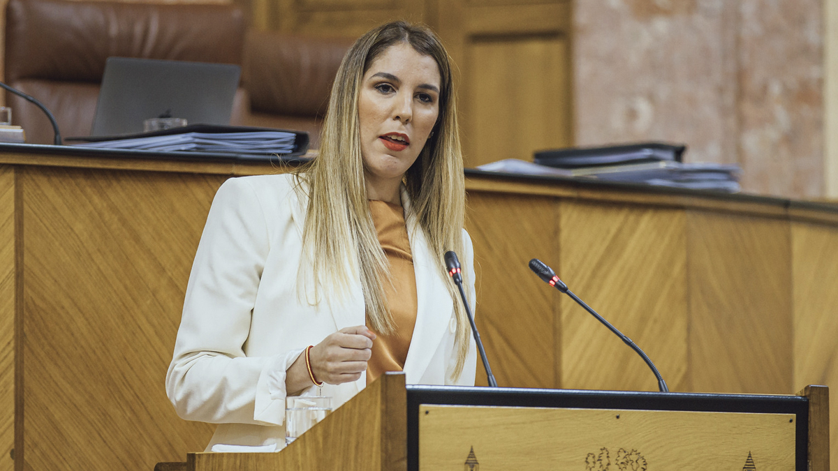 Purificación Fernández, diputada del Grupo Parlamentario VOX en el Parlamento de Andalucía por Málaga