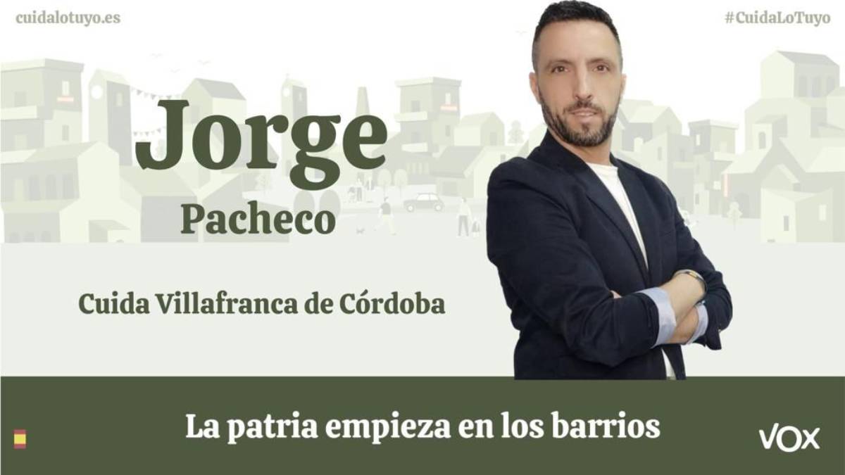 El candidato de VOX