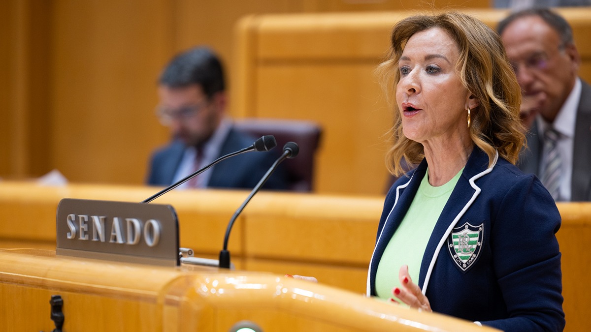 Yolanda Merelo, en el Senado