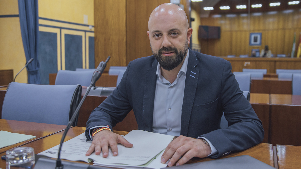 Juan José Bosquet, diputado del Grupo Parlamentario VOX en el Parlamento de Andalucía por Almería
