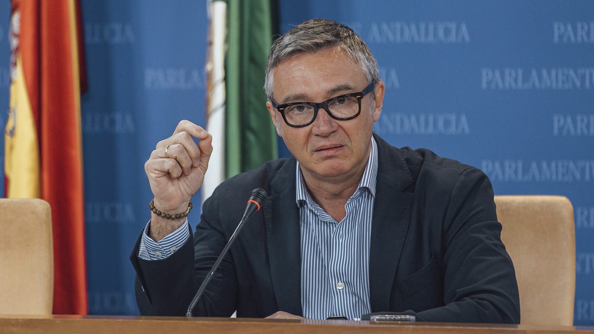 Manuel Gavira, portavoz del Grupo Parlamentario VOX en el Parlamento de Andalucía