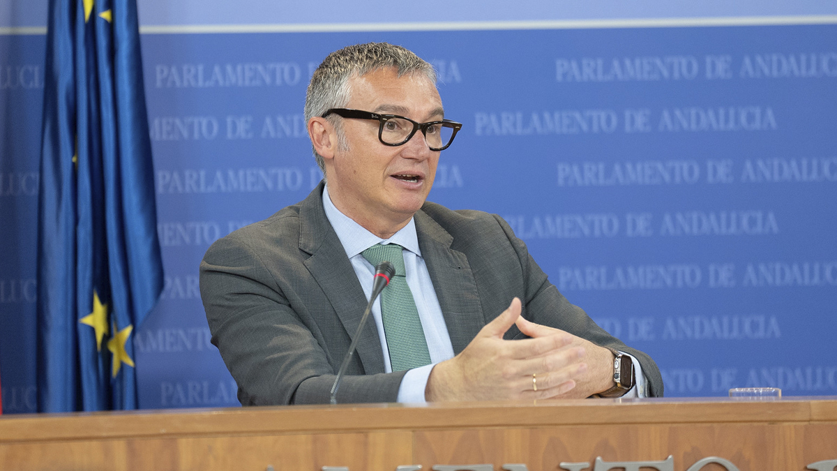 Manuel Gavira, portavoz del Grupo Parlamentario VOX en el Parlamento de Andalucía