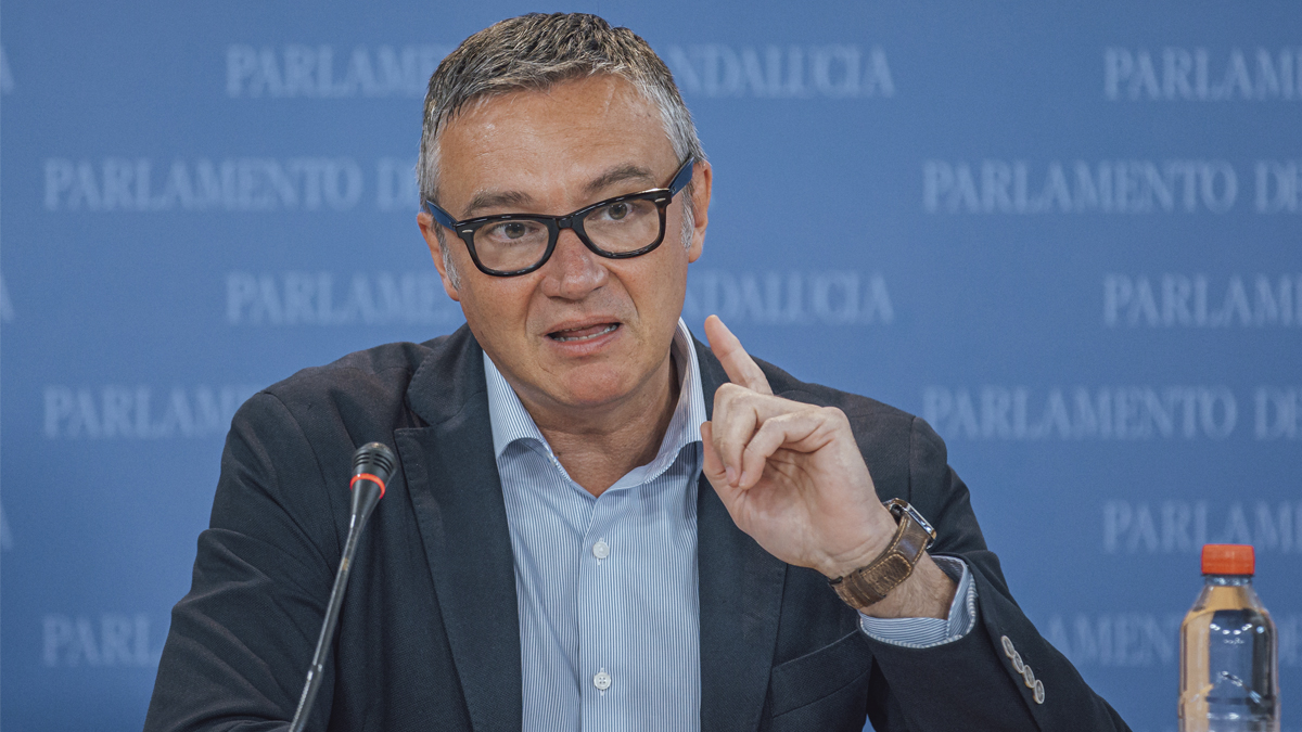 Manuel Gavira, portavoz del Grupo Parlamentario VOX en el Parlamento de Andalucía