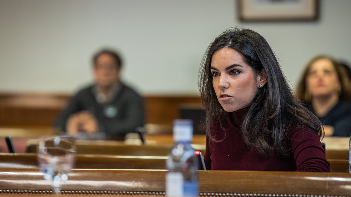 Pepa Millán, senadora de VOX por Andalucía.