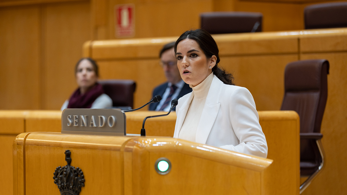 Pepa Millán, senadora de VOX