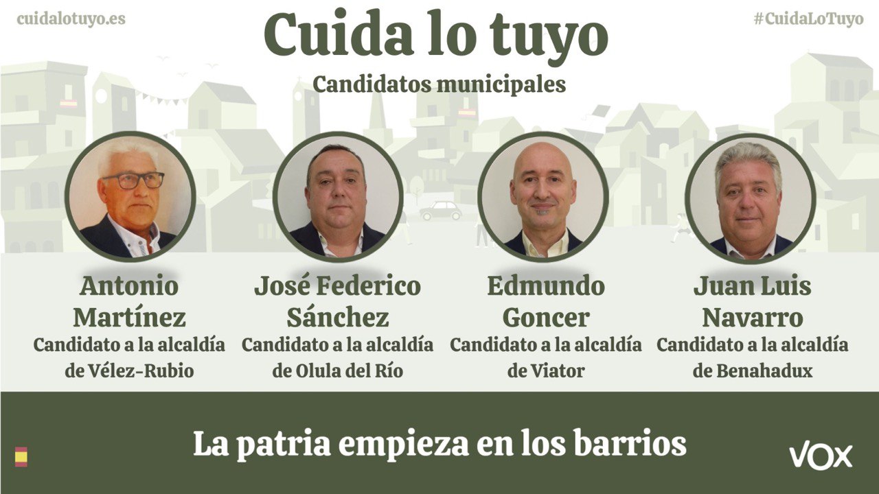 Candidatos VOX