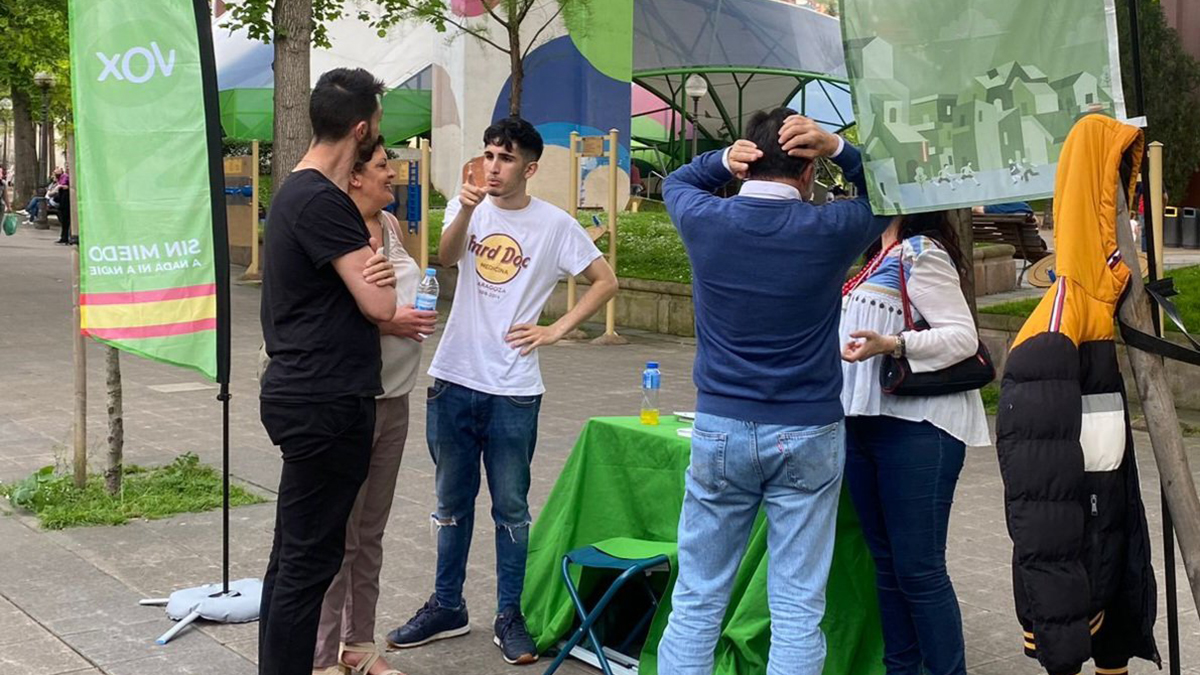 VOX en Recalde, Bilbao