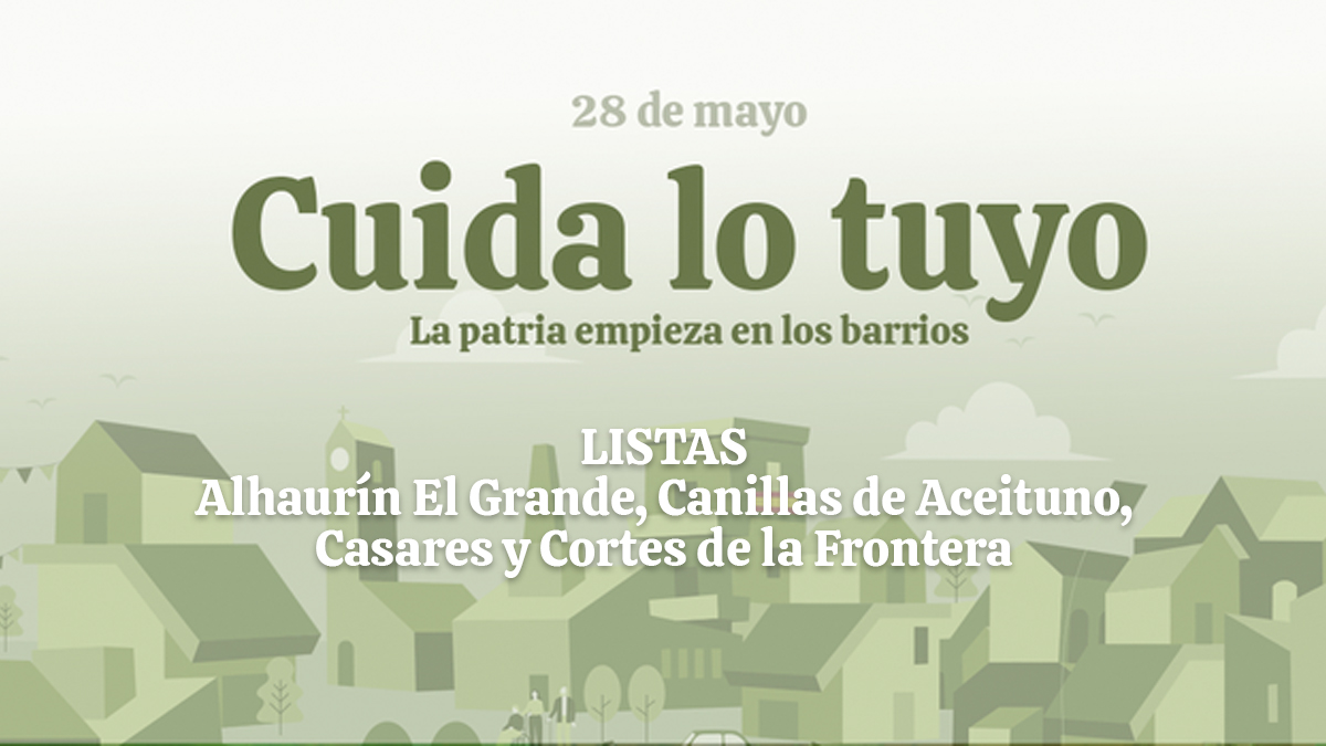 VOX presenta sus listas en Alhaurín El Grande, Canillas de Aceituno,  Casares y Cortes de la Frontera - VOX