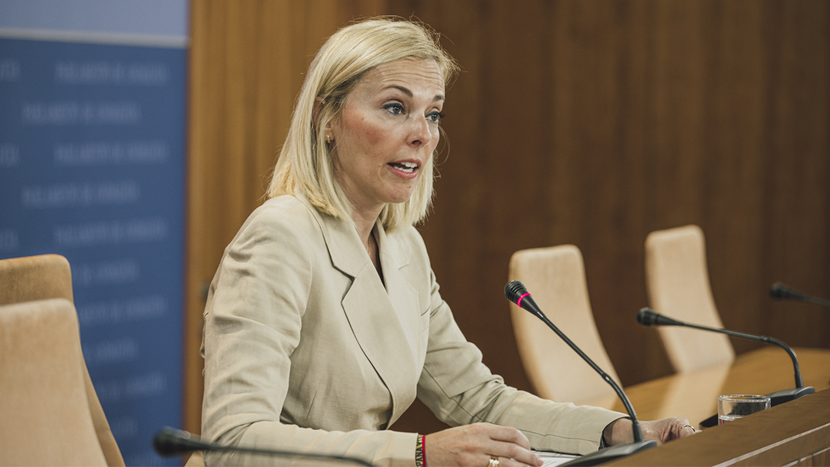 Blanca Armario, portavoz adjunta del Grupo Parlamentario VOX en el Parlamento de Andalucía