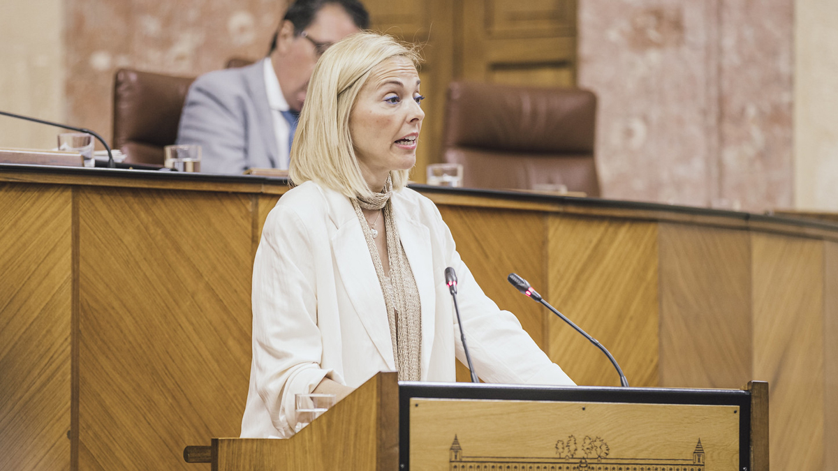 Blanca Armario, portavoz adjunta del Grupo Parlamentario VOX en el Parlamento de Andalucía