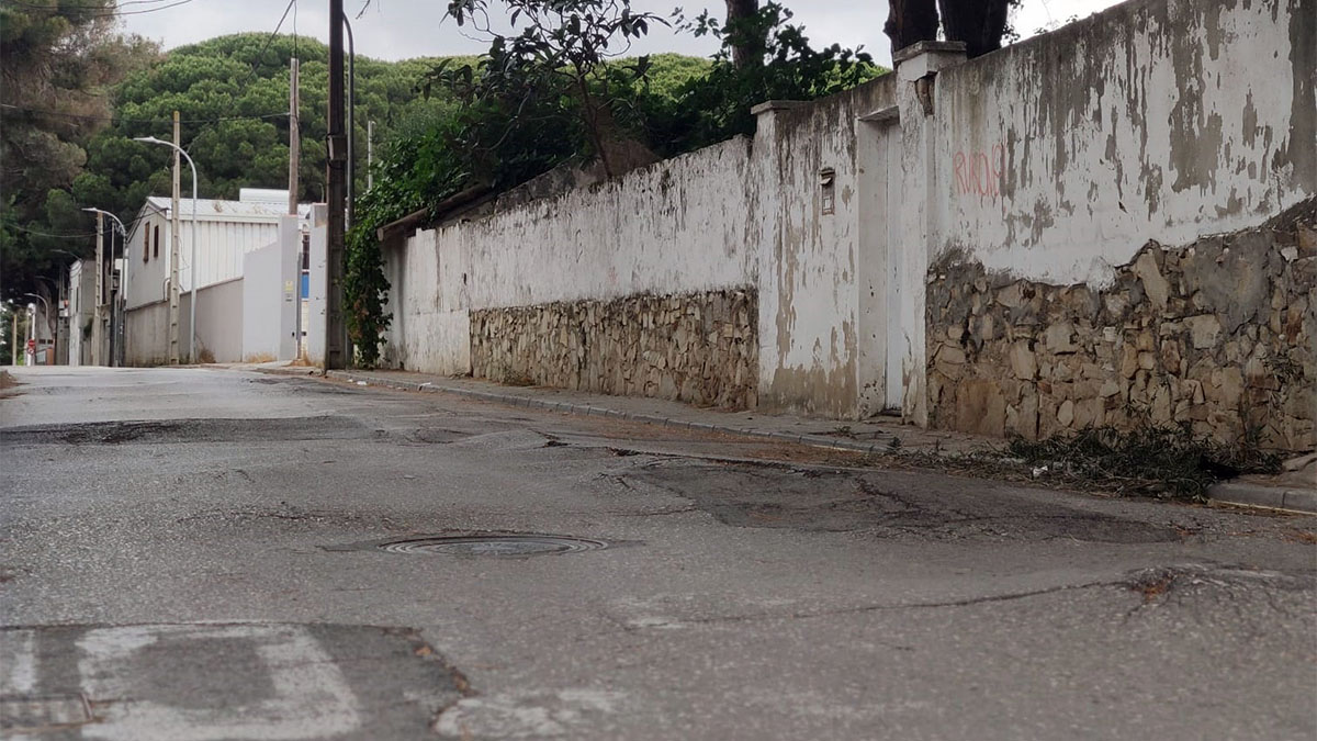 calle mal estado Algeciras