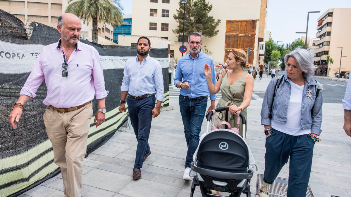El secretario general de VOX, Ignacio Garriga, ha alertado en Ibiza de que “el plan separatista de Cataluña ha llegado a Baleares”