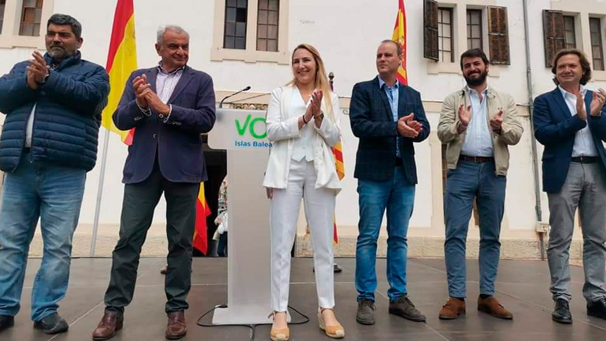 Más de 500 personas han asistido a la celebración que con motivo del Dia de la Familia ha organizado VOX en Inca