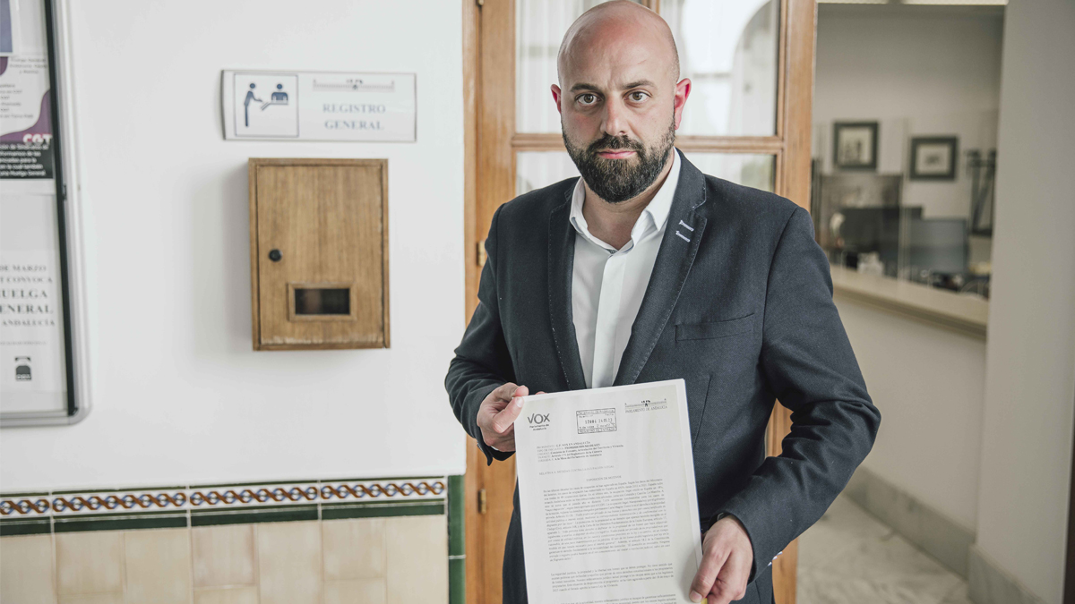 Juan José Bosquet, diputado del Grupo Parlamentario VOX en el Parlamento de Andalucía por Almería