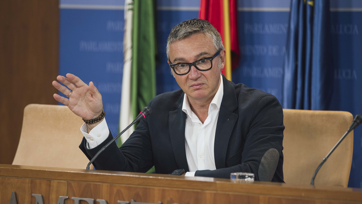 Manuel Gavira, portavoz del Grupo Parlamentario VOX en el Parlamento de Andalucía