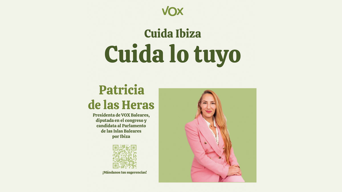 van a participar en el acto Cuida Lo Tuyo de presentación de programas y propuestas de VOX Pitiusas,