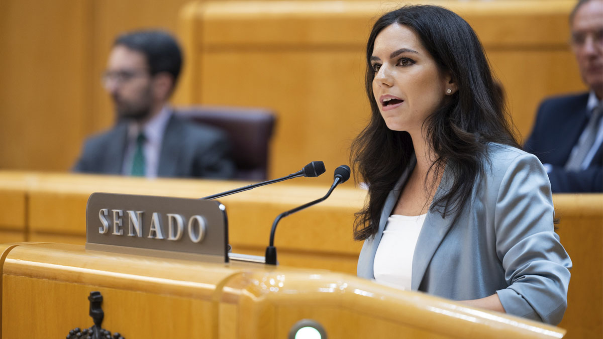 Pepa Millán, senadora VOX