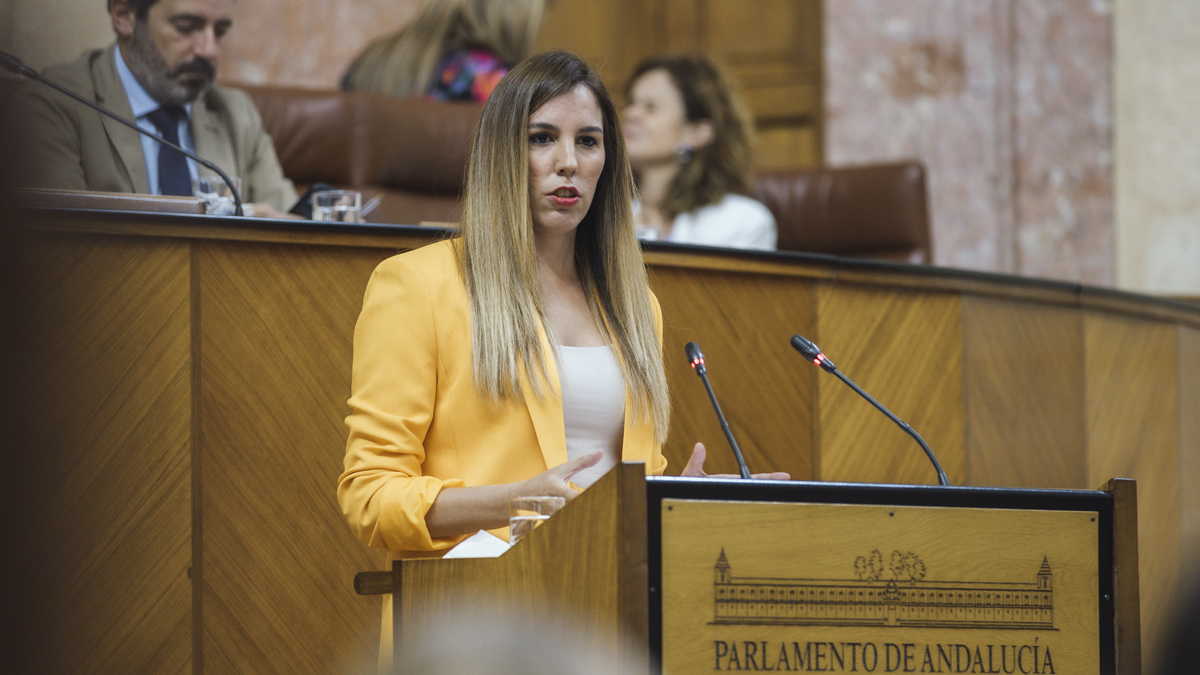 Purificación Fernández, diputada del Grupo Parlamentario VOX en el Parlamento de Andalucía por Málaga