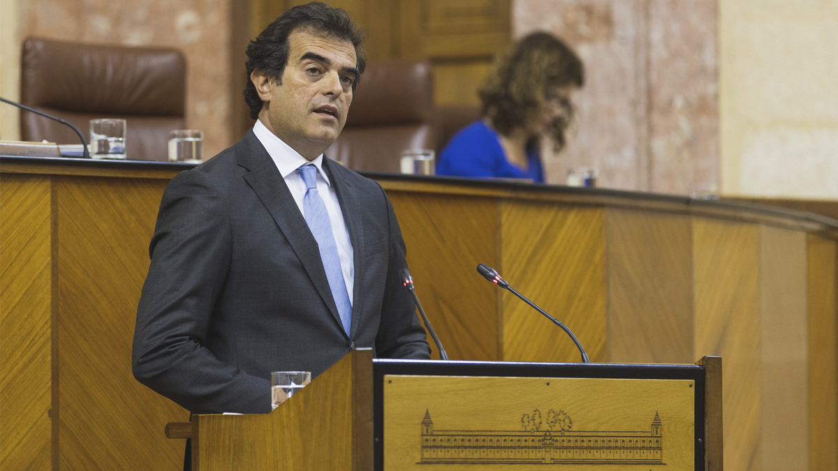 Antonio Sevilla, diputado del Grupo Parlamentario VOX en el Parlamento de Andalucía por Málaga