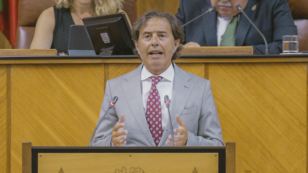 Benito Morillo, diputado del Grupo Parlamentario VOX en el Parlamento de Andalucía por Jaén