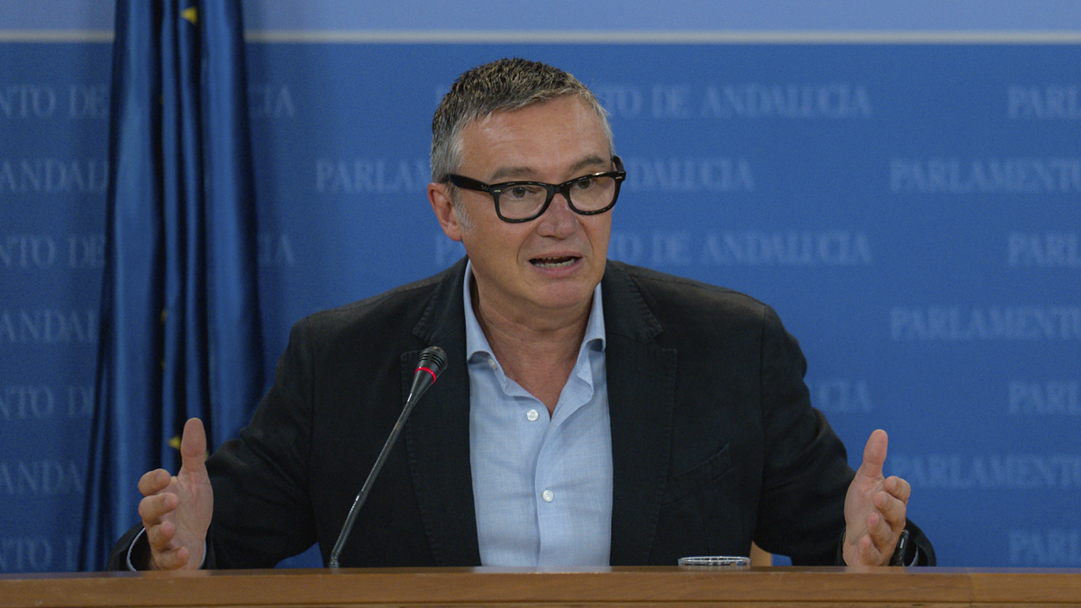 Manuel Gavira, portavoz del Grupo Parlamentario VOX en el Parlamento de Andalucía