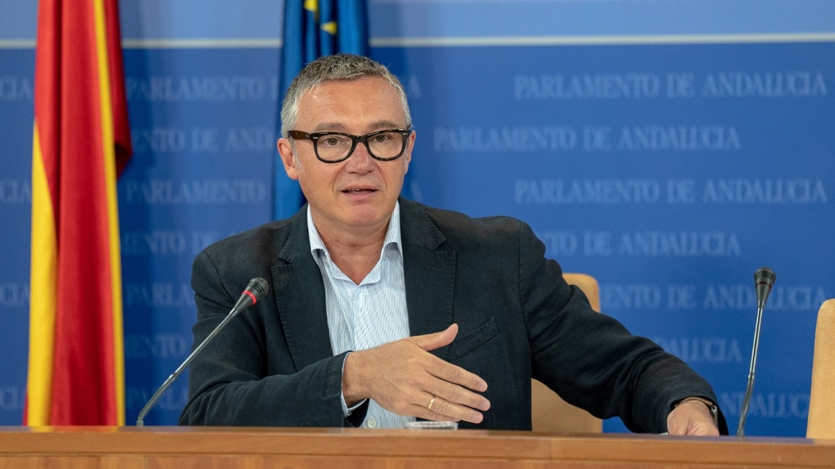 Manuel Gavira, portavoz del Grupo Parlamentario VOX en el Parlamento de Andalucía